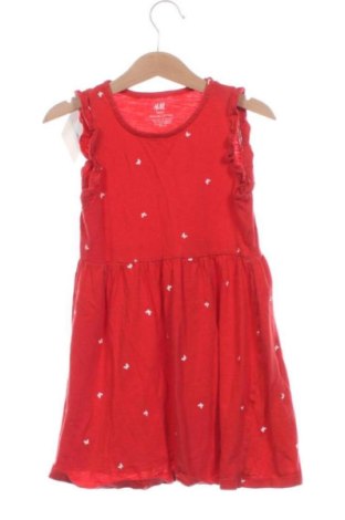 Kinderkleid H&M, Größe 4-5y/ 110-116 cm, Farbe Rot, Preis 14,22 €, #137323695