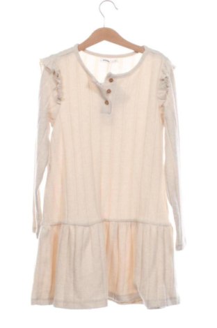 Kinderkleid Sinsay, Größe 7-8y/ 128-134 cm, Farbe Beige, Preis 12,00 €, #137323524