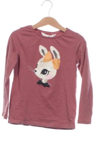 Gyerek póló H&M, Méret 4-5y / 110-116 cm, Szín Rózsaszín, Ár 2 482 Ft, #137341110