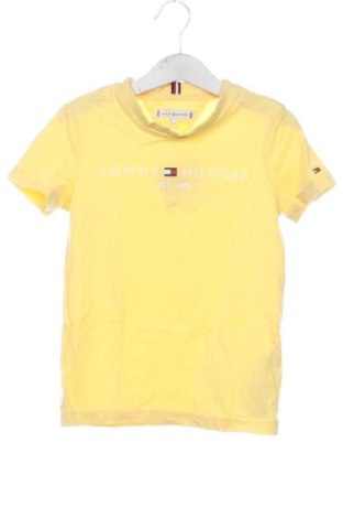 Dziecięcy T-shirt Tommy Hilfiger, Rozmiar 5-6y/ 116-122 cm, Kolor Żółty, Cena 105,99 zł, #137383194