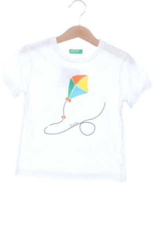 Kinder T-Shirt United Colors Of Benetton, Größe 3-4y/ 104-110 cm, Farbe Weiß, Preis 9,00 €, #137347624