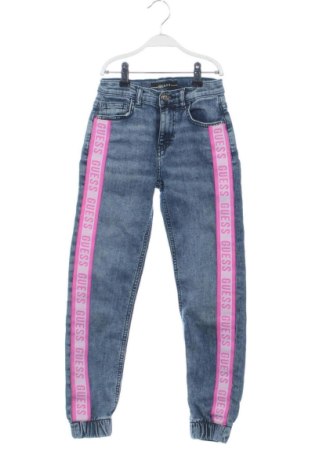 Blugi pentru copii Guess, Mărime 8-9y/ 134-140 cm, Culoare Albastru, Preț 110,23 Lei, #137404458