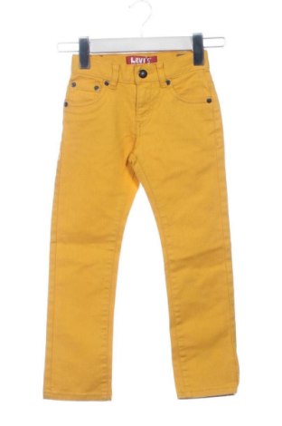 Детски дънки Levi's, Размер 4-5y/ 110-116 см, Цвят Жълт, Цена 56,34 €, #137333228