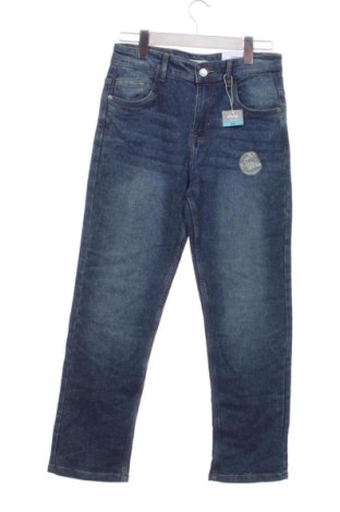 Blugi pentru copii Sinsay, Mărime 12-13y/ 158-164 cm, Culoare Albastru, Preț 68,24 Lei, #137368680
