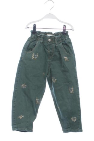 Детски дънки Zara, Размер 3-4y/ 104-110 см, Цвят Зелен, Цена 9,71 €, #137374741