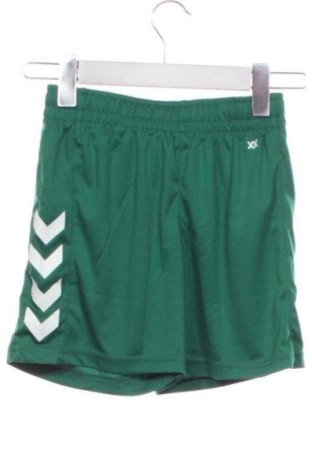 Pantaloni scurți pentru copii Hummel, Mărime 8-9y/ 134-140 cm, Culoare Verde, Preț 42,16 Lei, #137283206