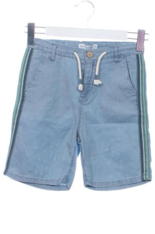 Kinder Shorts Zara, Größe 7-8y/ 128-134 cm, Farbe Blau, Preis 7,99 €, #137391537