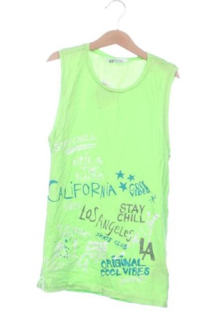 Kinder Top H&M, Größe 10-11y/ 146-152 cm, Farbe Grün, Preis 8,02 €, #137346407