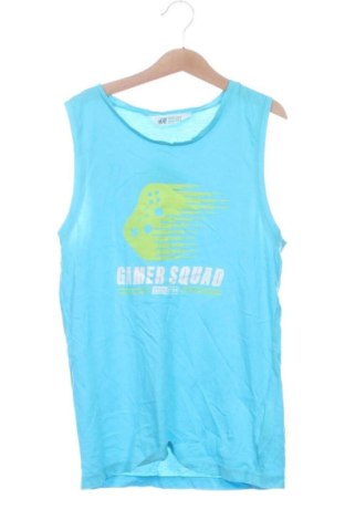 Kinder Top H&M, Größe 10-11y/ 146-152 cm, Farbe Blau, Preis 8,05 €, #137346723