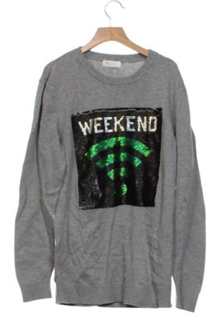 Dziecięcy sweter H&M, Rozmiar 14-15y/ 168-170 cm, Kolor Szary, Cena 29,63 zł, #137369248