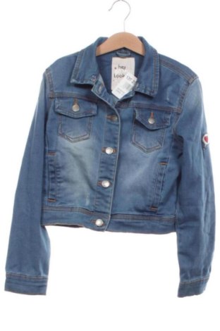 Kinder Lederjacke Unbranded, Größe 9-10y/ 140-146 cm, Farbe Blau, Preis € 16,06, #137290177