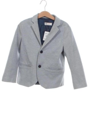 Detské sako  H&M, Veľkosť 4-5y/ 110-116 cm, Farba Sivá, Cena  18,00 €, #137374673