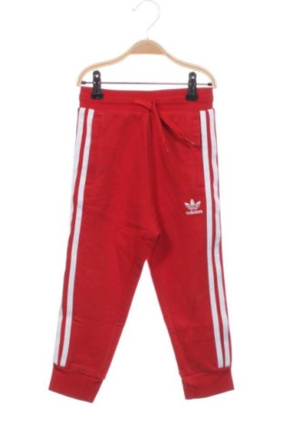 Dziecięce spodnie sportowe Adidas Originals, Rozmiar 3-4y/ 104-110 cm, Kolor Czerwony, Cena 63,50 zł, #137344799