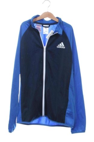 Kinder Sportoberteil Adidas, Größe 12-13y/ 158-164 cm, Farbe Blau, Preis 17,00 €, #137335040
