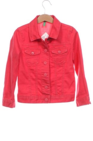 Kinderjacke United Colors Of Benetton, Größe 3-4y/ 104-110 cm, Farbe Orange, Preis 16,00 €, #137283990