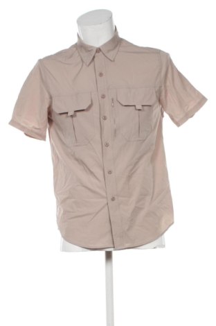 Pánska košeľa  Outdoor, Veľkosť M, Farba Béžová, Cena  17,00 €, #137363574