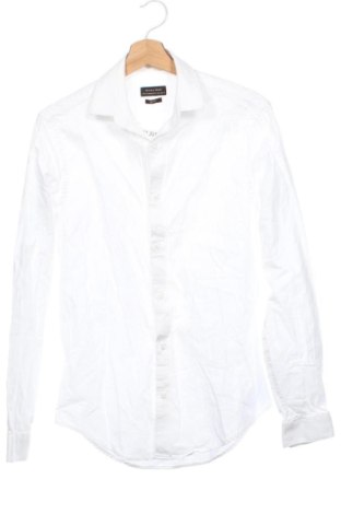 Cămașă de bărbați Zara, Mărime S, Culoare Alb, Preț 89,23 Lei, #137351556
