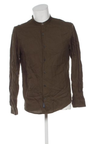 Męska koszula Pull&Bear, Rozmiar M, Kolor Zielony, Cena 38,10 zł, #137369008