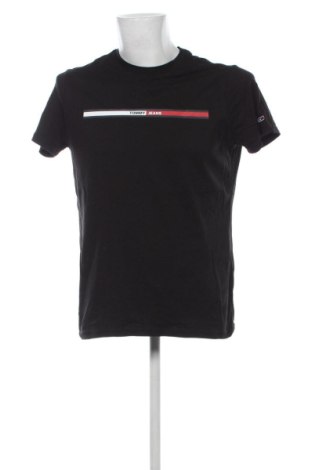 Męski T-shirt Tommy Jeans, Rozmiar L, Kolor Czarny, Cena 103,24 zł, #137331388