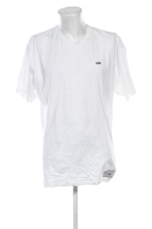 Ανδρικό t-shirt Vans, Μέγεθος XXL, Χρώμα Λευκό, Τιμή 17,00 €, #137336818