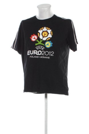 Męski T-shirt Adidas, Rozmiar L, Kolor Czarny, Cena 88,90 zł, #137338333