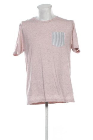 Męski T-shirt Zara, Rozmiar XL, Kolor Różowy, Cena 56,00 zł, #137343091