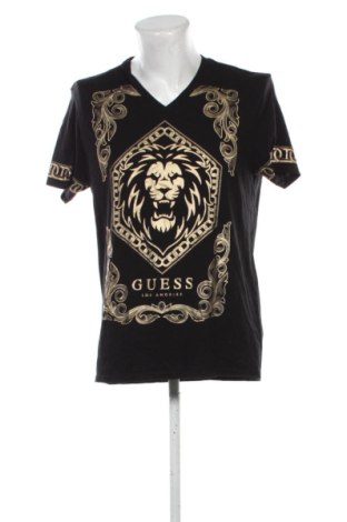 Męski T-shirt Guess, Rozmiar L, Kolor Czarny, Cena 101,60 zł, #137348961
