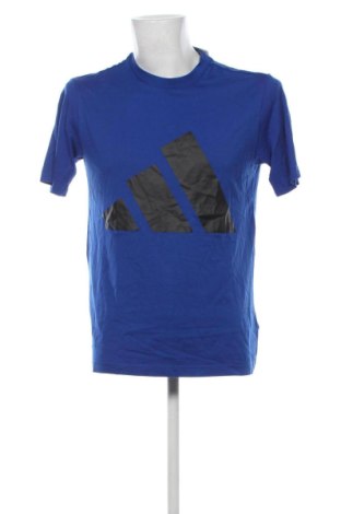 Męski T-shirt Adidas, Rozmiar M, Kolor Niebieski, Cena 67,74 zł, #137349650