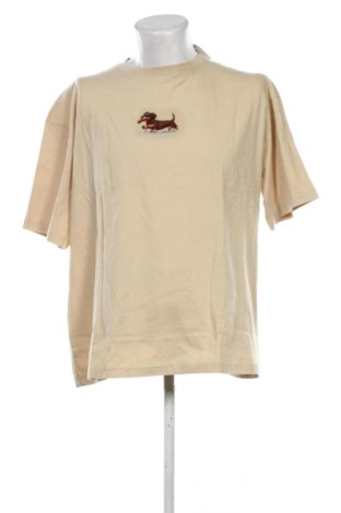Męski T-shirt Kaotiko, Rozmiar L, Kolor Beżowy, Cena 78,99 zł, #137349708