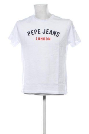 Herren Shirt Pepe Jeans, Größe M, Farbe Weiß, Preis 31,99 €, #137351589