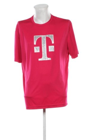 Męski T-shirt Sport-Tek, Rozmiar XL, Kolor Różowy, Cena 49,32 zł, #137352267