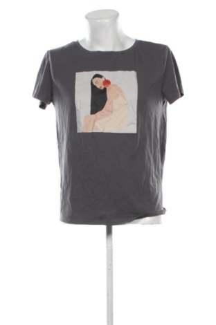 Męski T-shirt Reserved, Rozmiar XL, Kolor Szary, Cena 46,57 zł, #137352357