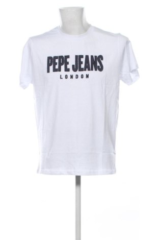 Herren Shirt Pepe Jeans, Größe L, Farbe Weiß, Preis 31,99 €, #137352748
