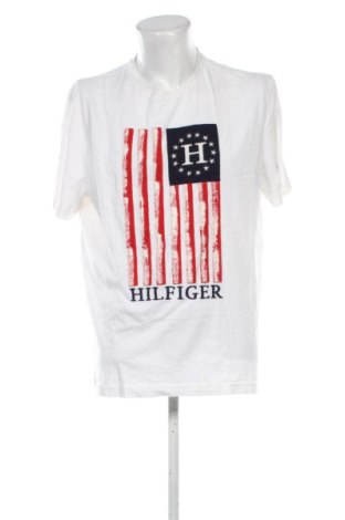Męski T-shirt Tommy Hilfiger, Rozmiar XL, Kolor Biały, Cena 118,54 zł, #137355433