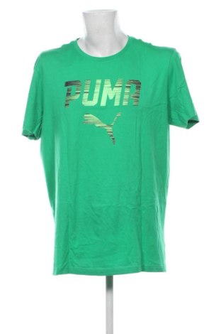 Męski T-shirt PUMA, Rozmiar XXL, Kolor Zielony, Cena 76,20 zł, #137361996