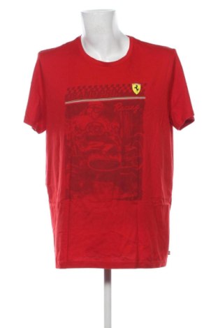 Męski T-shirt PUMA, Rozmiar XXL, Kolor Czerwony, Cena 76,20 zł, #137362009