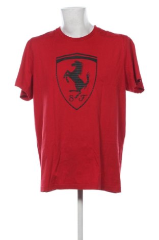 Męski T-shirt PUMA, Rozmiar XXL, Kolor Czerwony, Cena 76,20 zł, #137362177