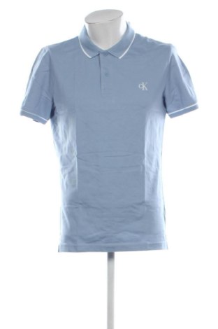 Męski T-shirt Calvin Klein Jeans, Rozmiar XL, Kolor Niebieski, Cena 248,99 zł, #137362240