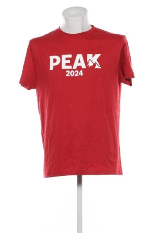 Męski T-shirt Malfini, Rozmiar L, Kolor Czerwony, Cena 42,34 zł, #137363746