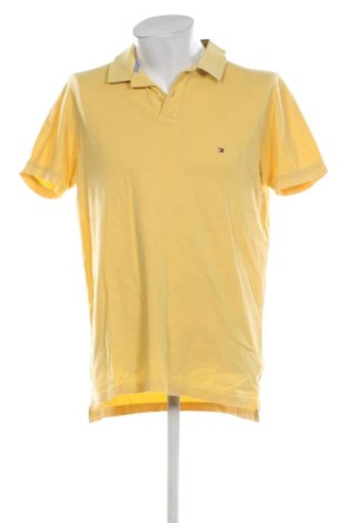 Męski T-shirt Tommy Hilfiger, Rozmiar XL, Kolor Żółty, Cena 241,96 zł, #137371907