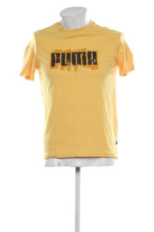 Мъжка тениска PUMA, Размер S, Цвят Жълт, Цена 17,00 €, #137372787