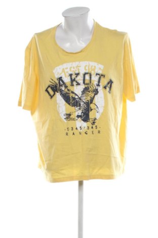 Męski T-shirt Livergy, Rozmiar 3XL, Kolor Żółty, Cena 41,13 zł, #137374954