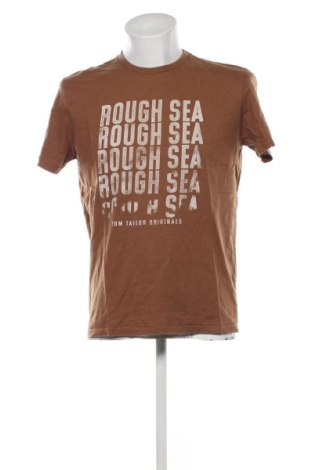 Herren Shirt Tom Tailor, Größe L, Farbe Braun, Preis 13,00 €, #137378967