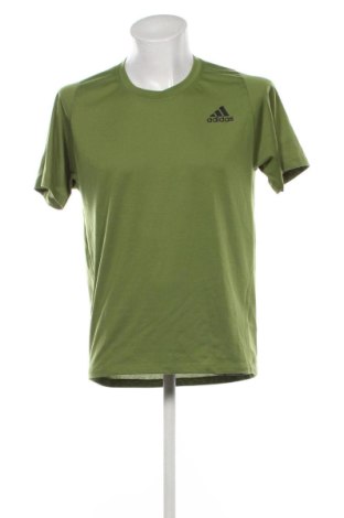 Męski T-shirt Adidas, Rozmiar M, Kolor Zielony, Cena 88,90 zł, #137381431