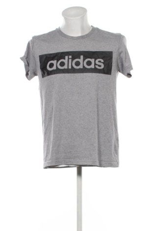 Męski T-shirt Adidas, Rozmiar L, Kolor Szary, Cena 93,14 zł, #137381463