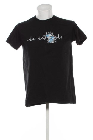 Męski T-shirt B&C Collection, Rozmiar M, Kolor Czarny, Cena 33,87 zł, #137392878