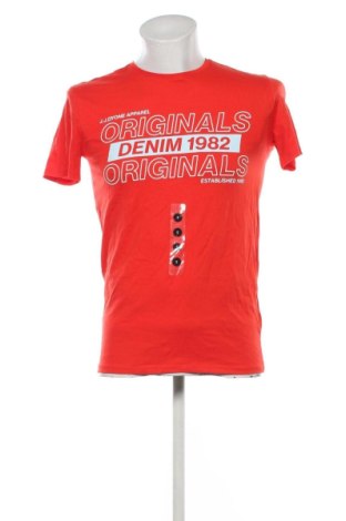 Męski T-shirt Jean Pascale, Rozmiar S, Kolor Czerwony, Cena 67,75 zł, #137395192