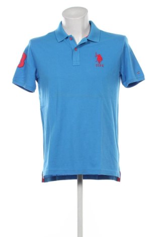 Мъжка тениска U.S. Polo Assn., Размер L, Цвят Син, Цена 28,58 €, #137291747