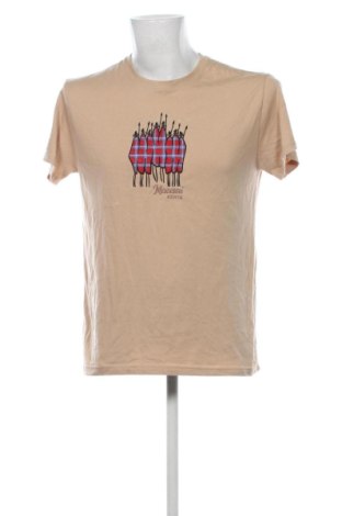 Tricou de bărbați Unbranded, Mărime L, Culoare Bej, Preț 57,74 Lei, #137327641