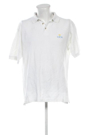 Męski T-shirt Hanes, Rozmiar L, Kolor Biały, Cena 42,34 zł, #137350736